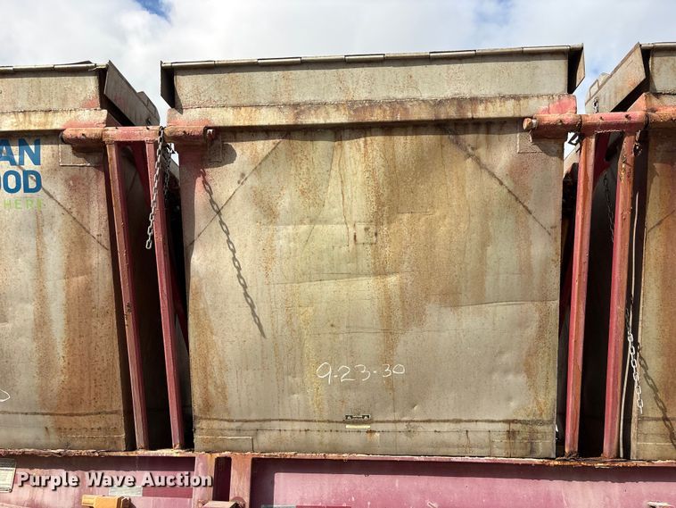 image for item EA7255 1974 Killebrew fertilizer delivery trailer