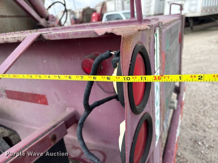 image for item EA7255 1974 Killebrew fertilizer delivery trailer