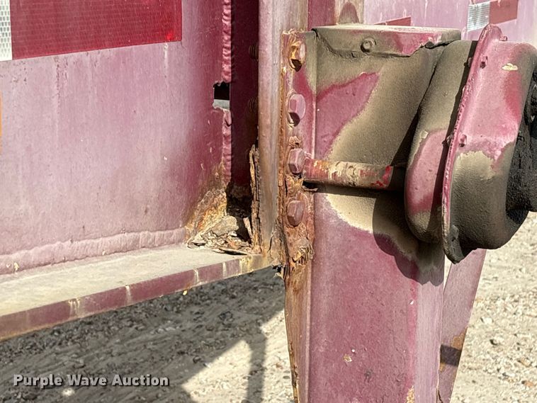 image for item EA7255 1974 Killebrew fertilizer delivery trailer