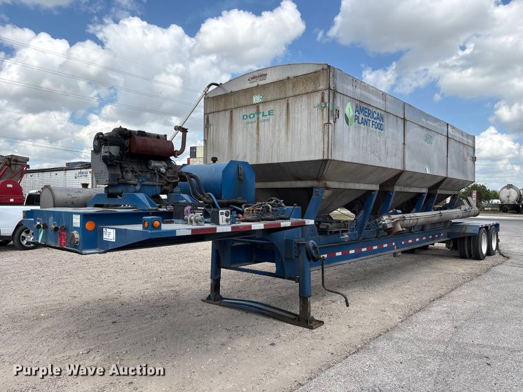 image for item EA7260 2012 Behnke Enterprises fertilizer delivery trailer