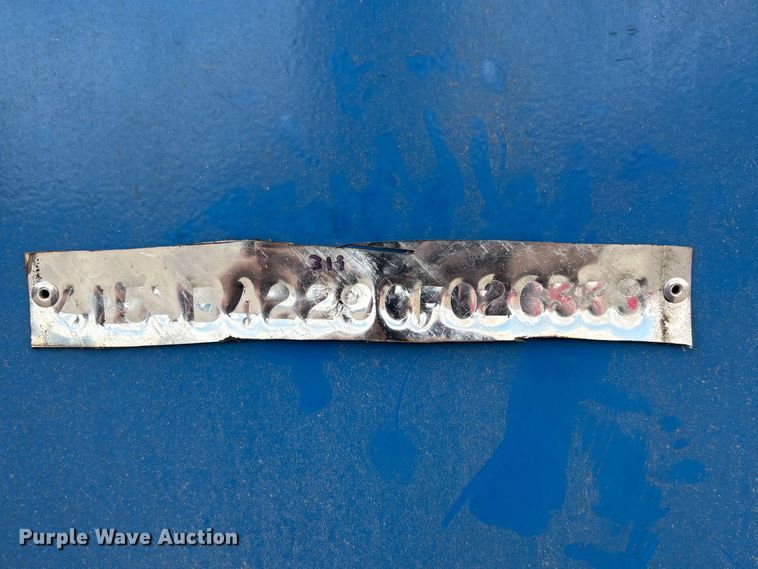 image for item EA7260 2012 Behnke Enterprises fertilizer delivery trailer