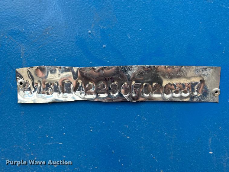 image for item EA7261 2012 Behnke Enterprises fertilizer delivery trailer