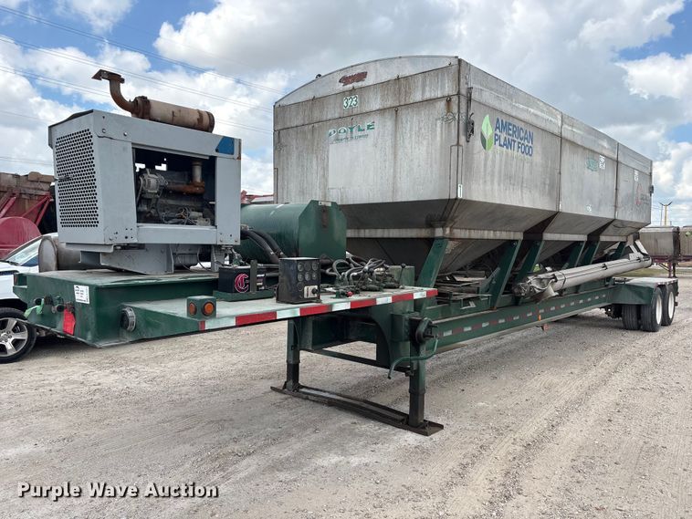 image for item EA7263 2013 Behnke Enterprises fertilizer delivery trailer