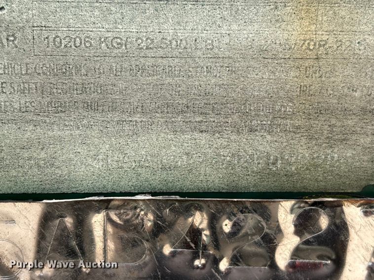 image for item EA7263 2013 Behnke Enterprises fertilizer delivery trailer