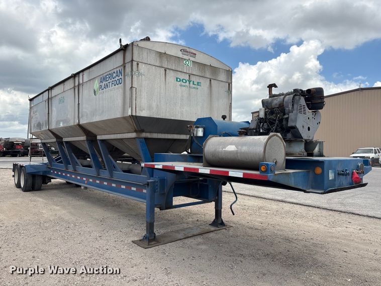 image for item EA7264 2013 Behnke Enterprises fertilizer delivery trailer