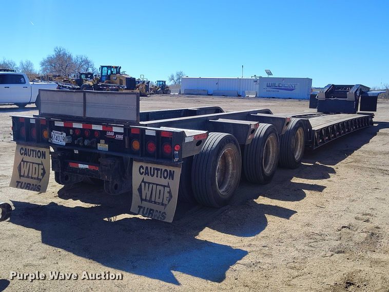 image for item EC8985 2014 Load King 503/604 DDMB lowboy equipment trailer