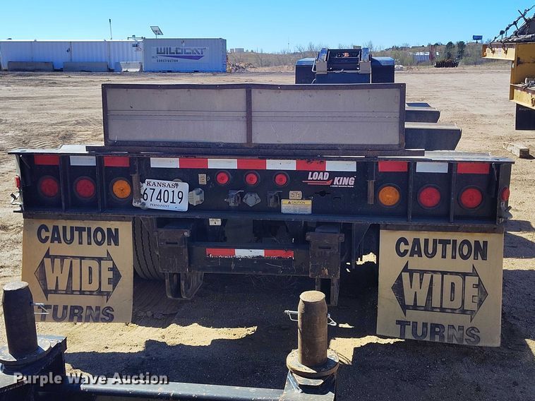 image for item EC8985 2014 Load King 503/604 DDMB lowboy equipment trailer