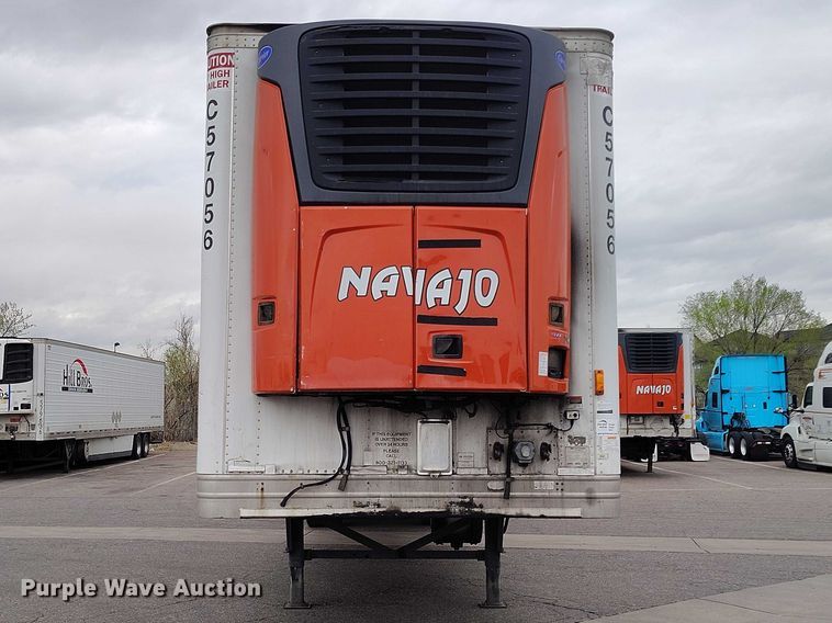 image for item ED0007 2016 Hyundai Translead VR2480202-PRS refrigerated van trailer