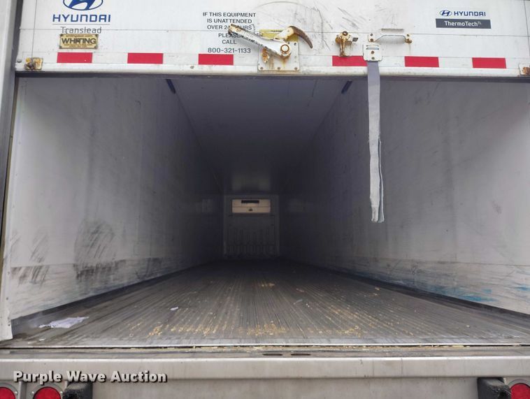 image for item ED0007 2016 Hyundai Translead VR2480202-PRS refrigerated van trailer