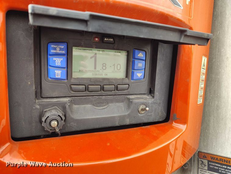 image for item ED0007 2016 Hyundai Translead VR2480202-PRS refrigerated van trailer