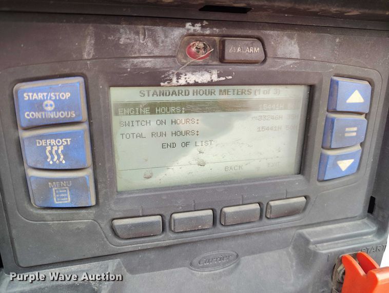 image for item ED0008 2016 Hyundai Translead VR2480202-PRS refrigerated van trailer