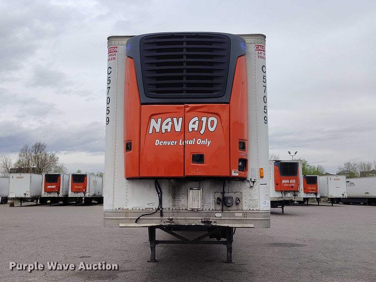 image for item ED0009 2016 Hyundai Translead VR2480202-PRS refrigerated van trailer