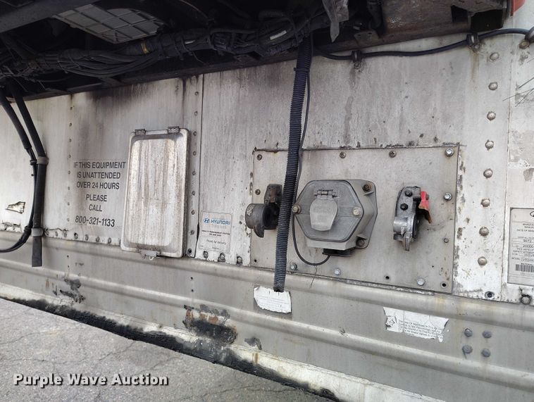 image for item ED0009 2016 Hyundai Translead VR2480202-PRS refrigerated van trailer