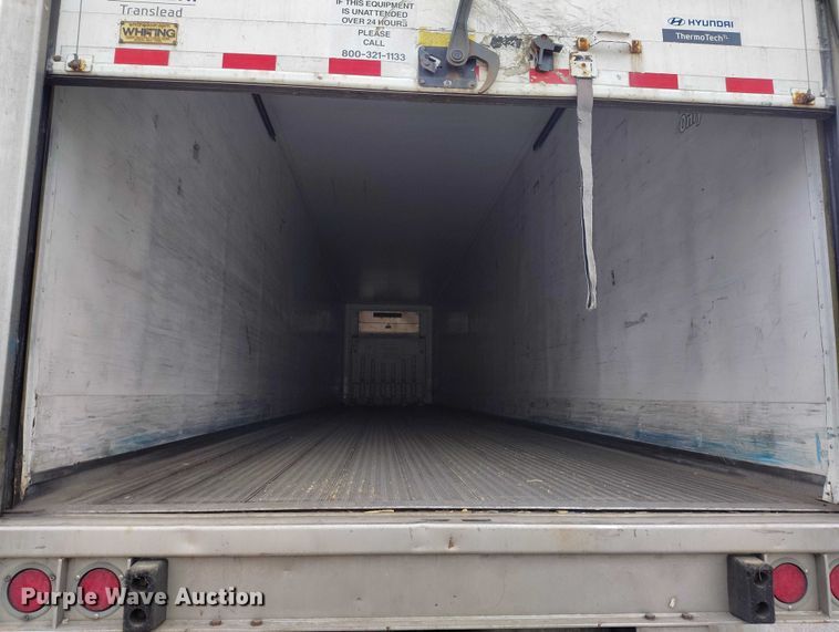 image for item ED0009 2016 Hyundai Translead VR2480202-PRS refrigerated van trailer