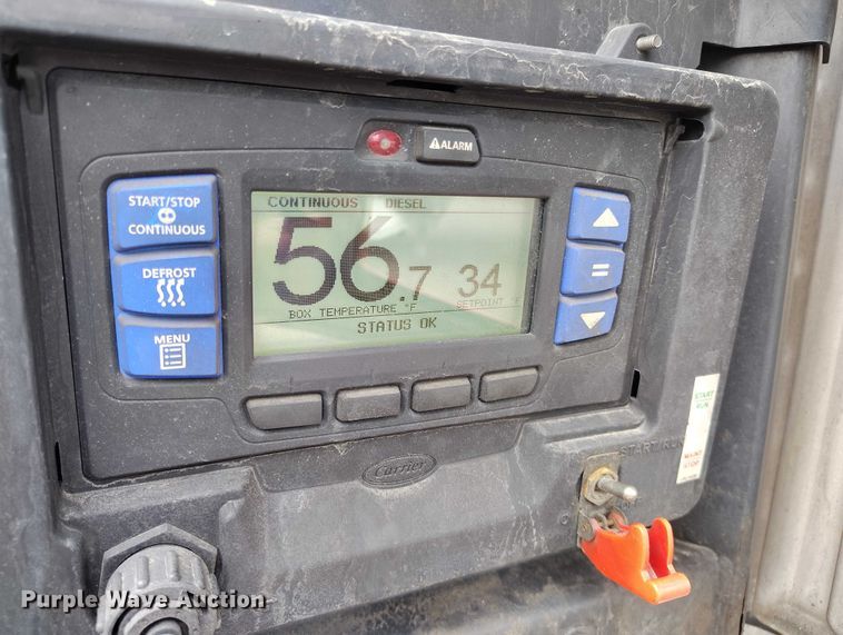 image for item ED0009 2016 Hyundai Translead VR2480202-PRS refrigerated van trailer