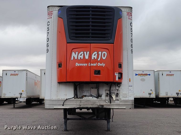 image for item ED0010 2016 Hyundai Translead VR2480202-PRS refrigerated van trailer