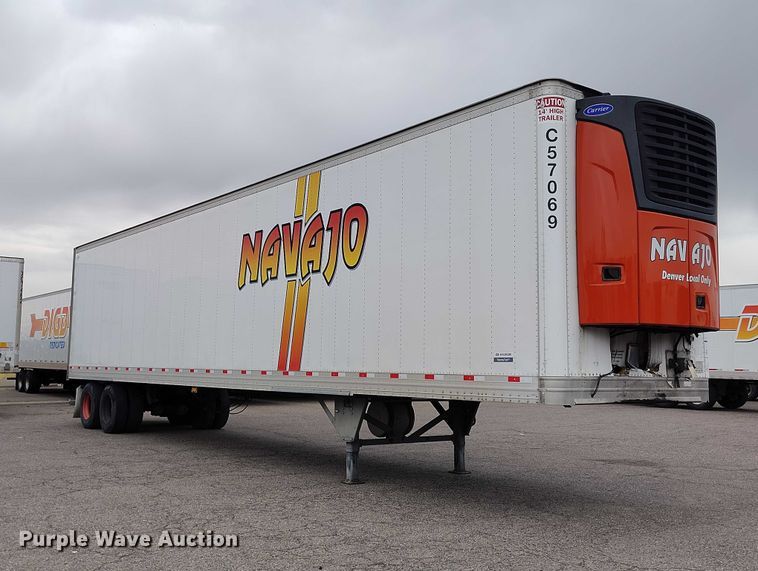 image for item ED0010 2016 Hyundai Translead VR2480202-PRS refrigerated van trailer