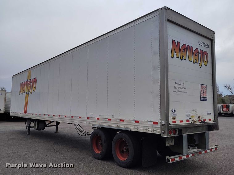 image for item ED0010 2016 Hyundai Translead VR2480202-PRS refrigerated van trailer