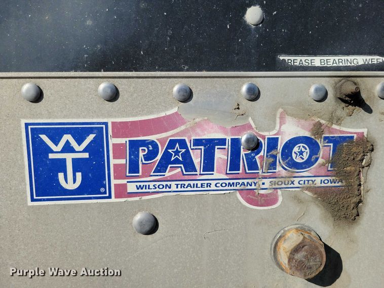 image for item EE0944 2008 Wilson DWBT-650B live bottom trailer