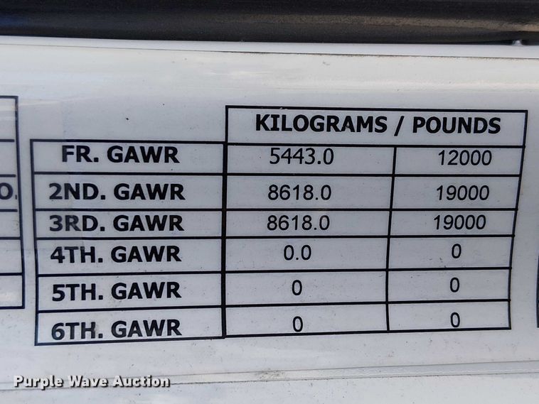 image for item EE5302 2014 Peterbilt 579 truck cab and chassis