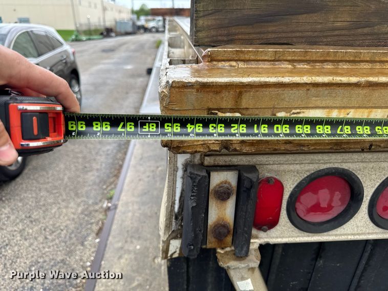 image for item EF2455 1994 East Manufacturing Corporation flatbed trailer