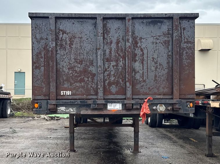 image for item EF2456 1991 Trailmobile F71T-7UAI flatbed trailer