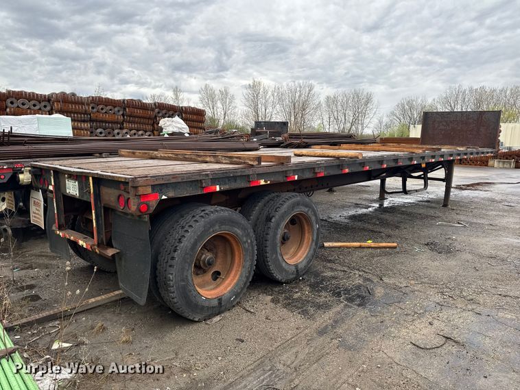 image for item EF2456 1991 Trailmobile F71T-7UAI flatbed trailer