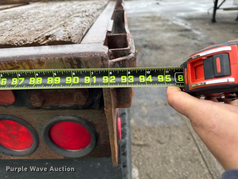 image for item EF2456 1991 Trailmobile F71T-7UAI flatbed trailer