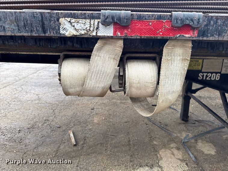 image for item EF2458 2006 Transcraft TL-2000N W2 flatbed trailer