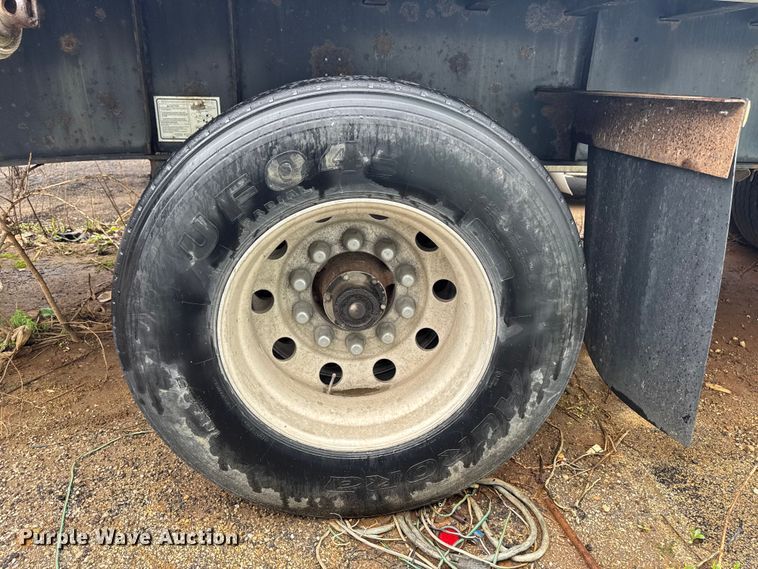 image for item EF2458 2006 Transcraft TL-2000N W2 flatbed trailer