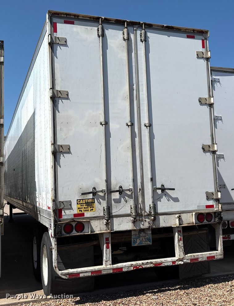 image for item EM0619 2006 Lufkin TFV-CL-110 dry van trailer