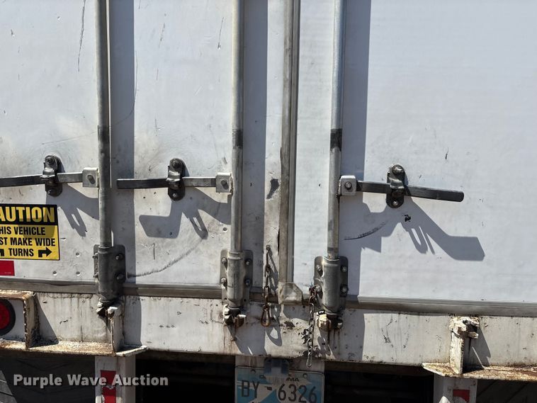 image for item EM0619 2006 Lufkin TFV-CL-110 dry van trailer