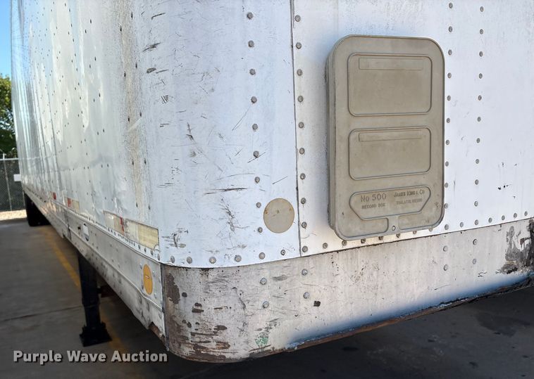 image for item EM0619 2006 Lufkin TFV-CL-110 dry van trailer