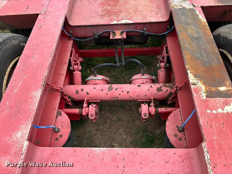 image for item EO4184 2001 Talbert lowboy equipment trailer