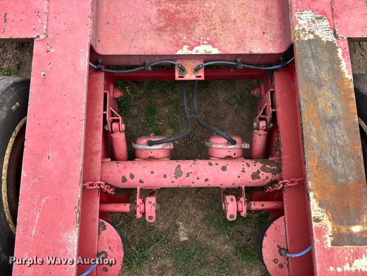 image for item EO4184 2001 Talbert lowboy equipment trailer