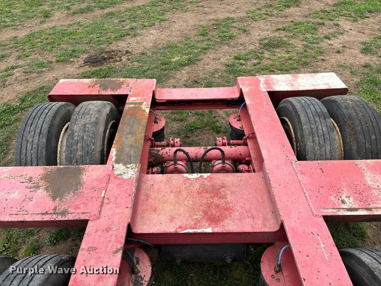 image for item EO4184 2001 Talbert lowboy equipment trailer