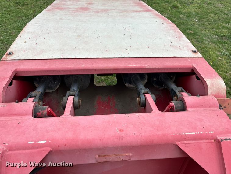 image for item EO4184 2001 Talbert lowboy equipment trailer