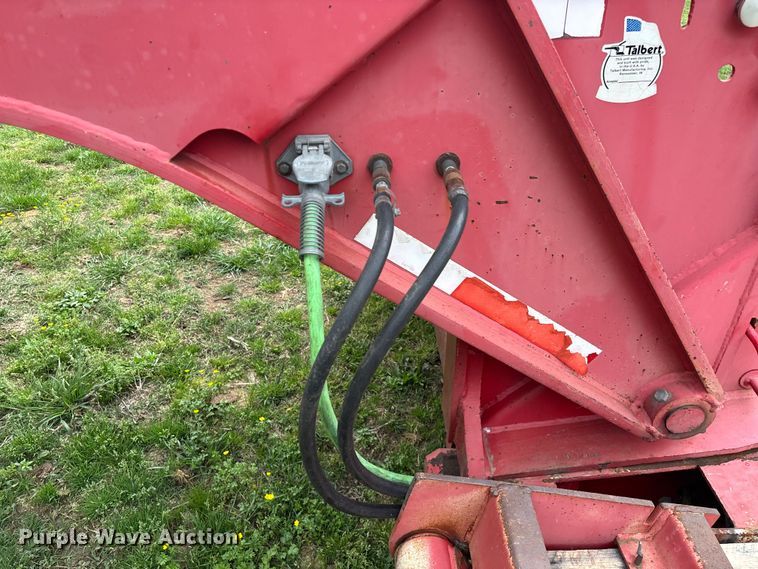 image for item EO4184 2001 Talbert lowboy equipment trailer