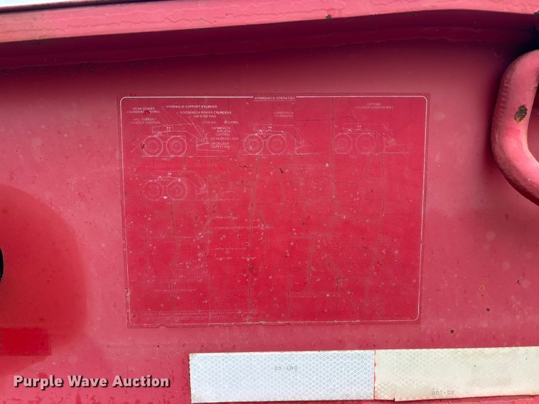 image for item EO4184 2001 Talbert lowboy equipment trailer