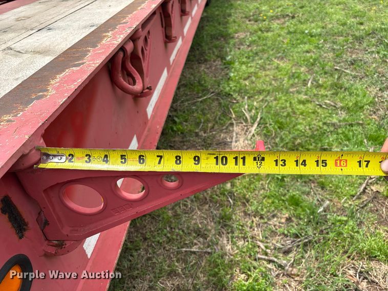 image for item EO4184 2001 Talbert lowboy equipment trailer