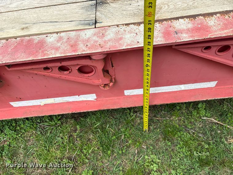 image for item EO4184 2001 Talbert lowboy equipment trailer