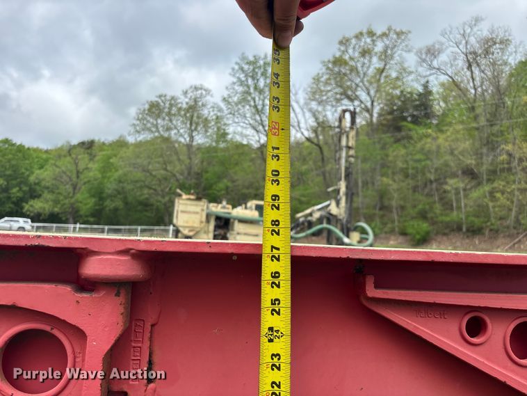 image for item EO4184 2001 Talbert lowboy equipment trailer