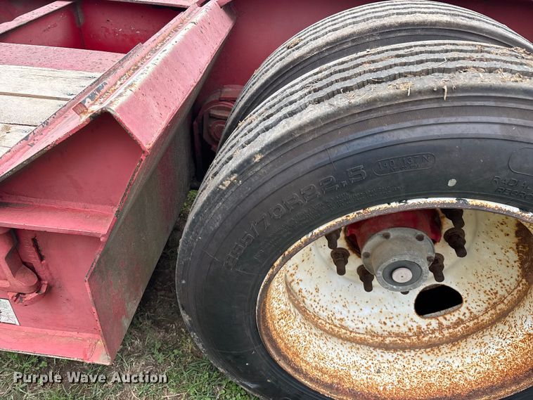 image for item EO4184 2001 Talbert lowboy equipment trailer