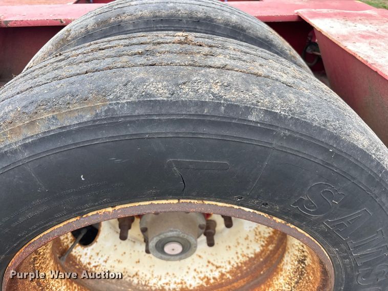 image for item EO4184 2001 Talbert lowboy equipment trailer