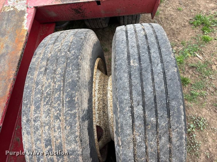 image for item EO4184 2001 Talbert lowboy equipment trailer