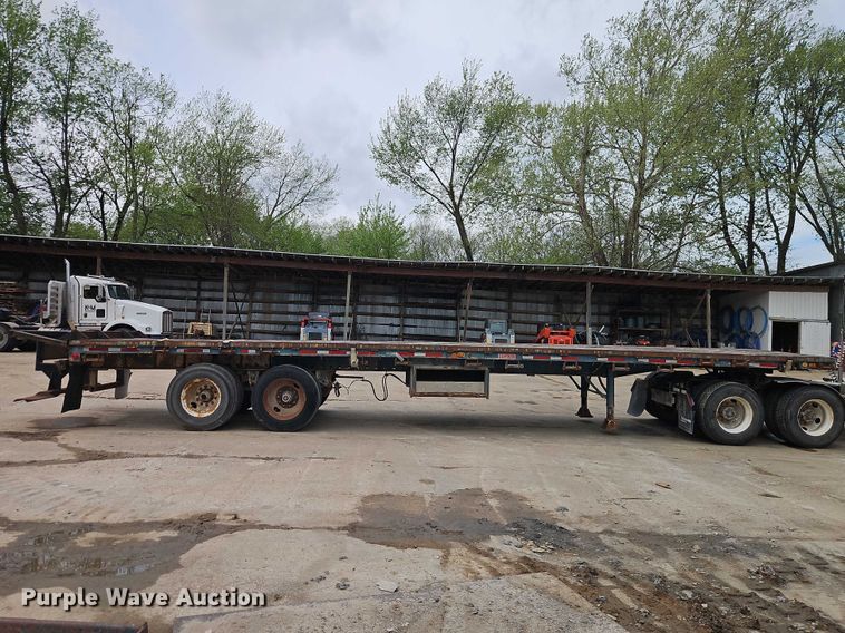 image for item EO7239 1980 Lufkin THT-60 ST flatbed trailer