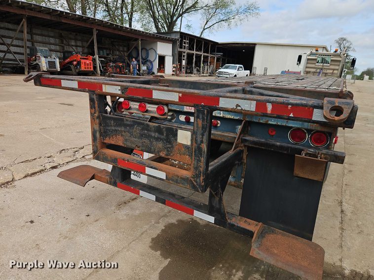 image for item EO7239 1980 Lufkin THT-60 ST flatbed trailer