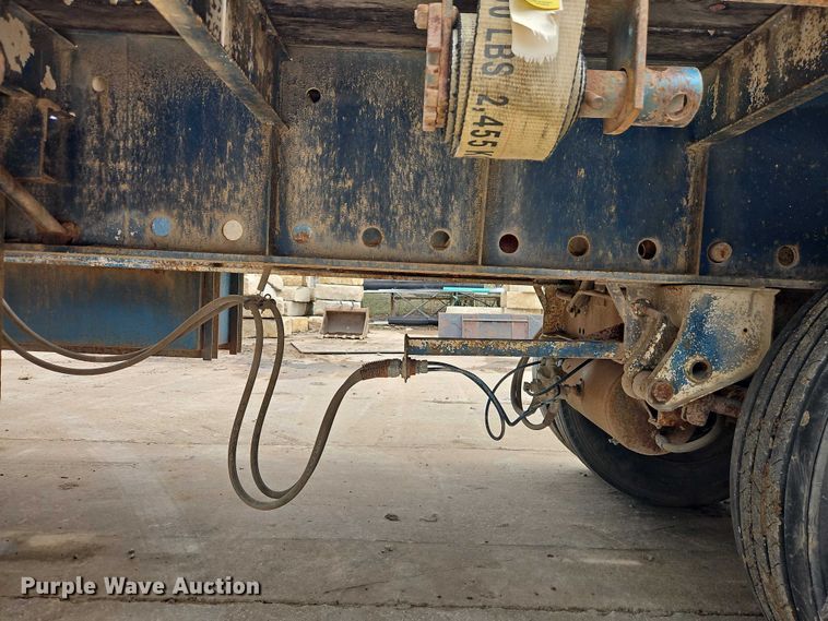 image for item EO7239 1980 Lufkin THT-60 ST flatbed trailer