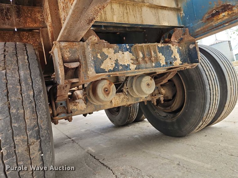 image for item EO7239 1980 Lufkin THT-60 ST flatbed trailer