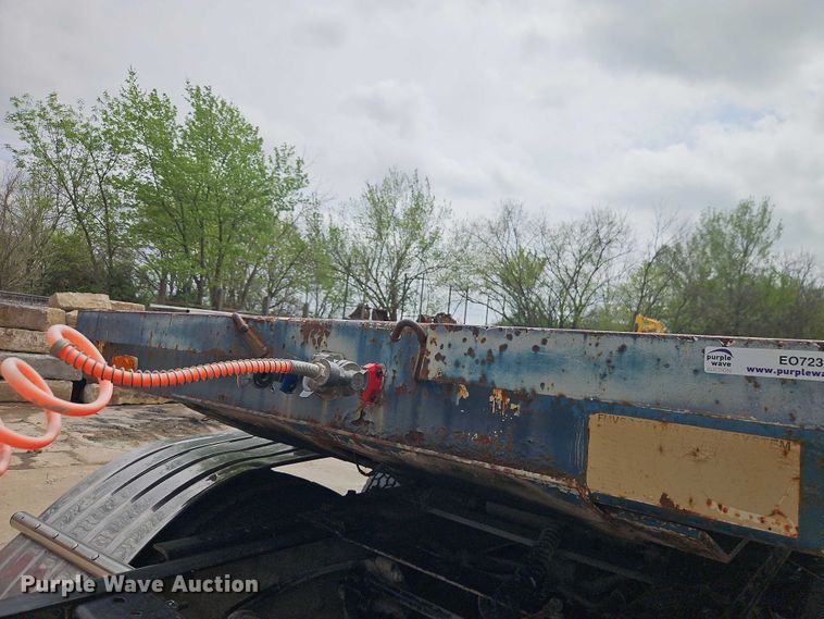 image for item EO7239 1980 Lufkin THT-60 ST flatbed trailer